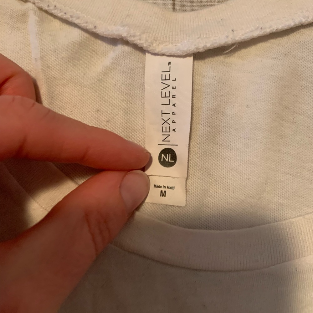 πͺπ» LFT Clothing Co Unicorn White Medium Muscle Tank - Picture 3 of 3